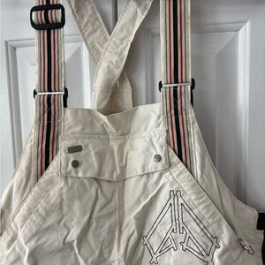 FIRE on the MOUNTAIN in this SECTION SNOW BIB! Snowboard & Ski Style. Special.